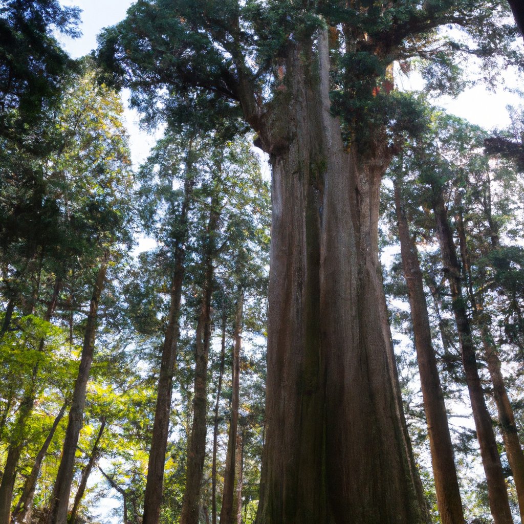 The Japanese Cedar Tree